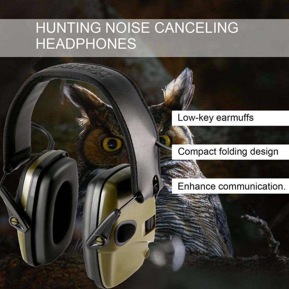 Outdoor Shooting Noise Reduction Earmuffs