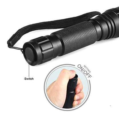 Portable Multi Functional Tactical Flashlight